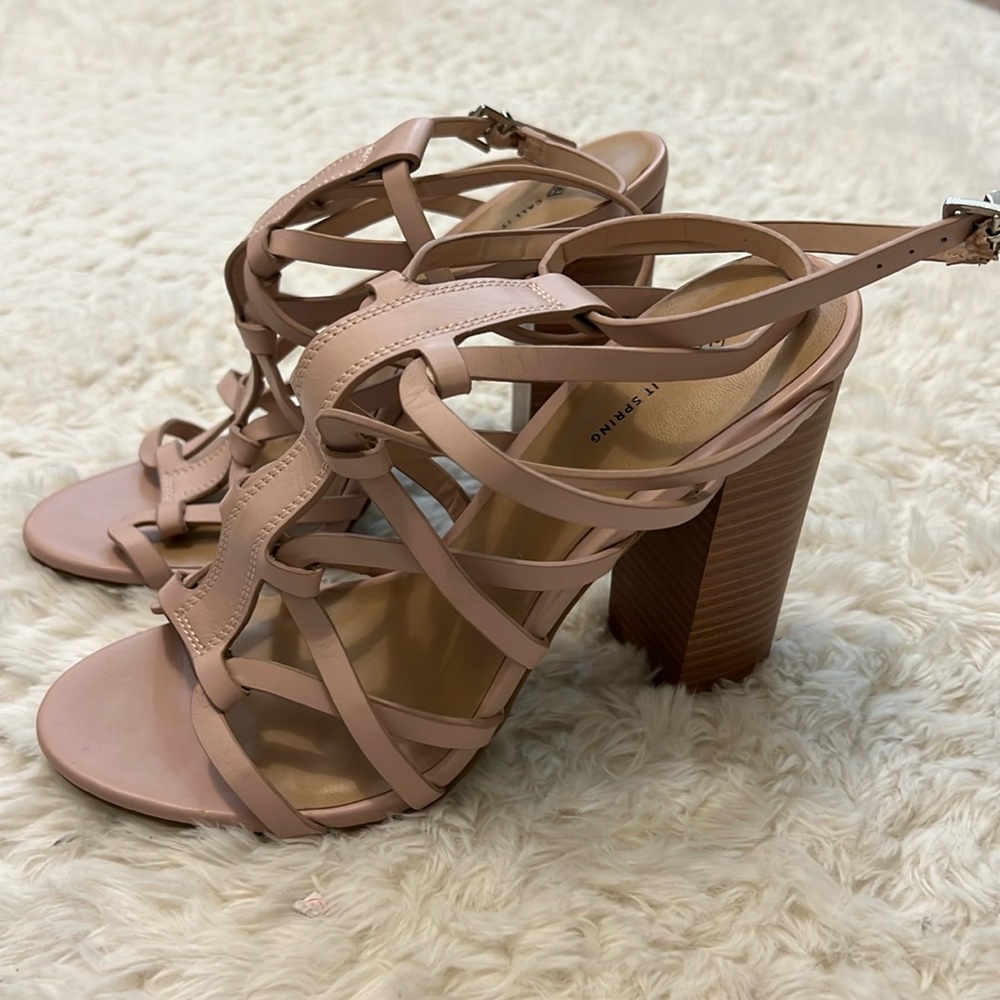 Pink Mule Heels